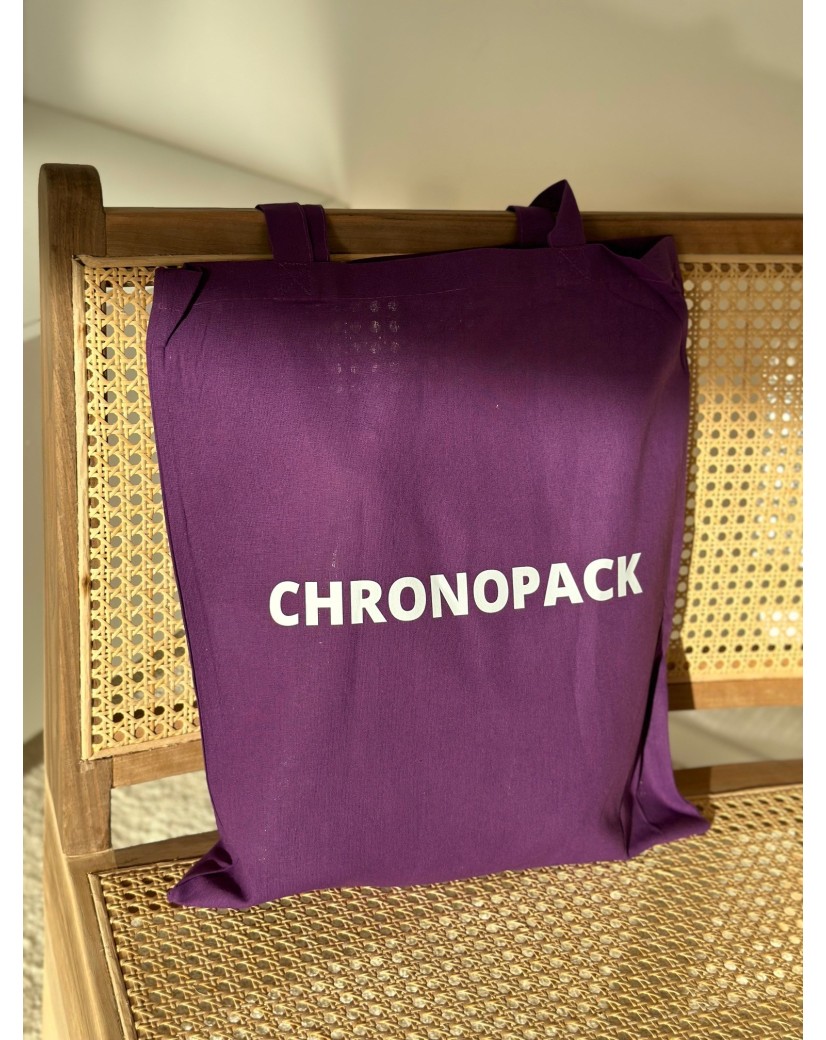 SAC PARIS - MAUVE (38x42cm)