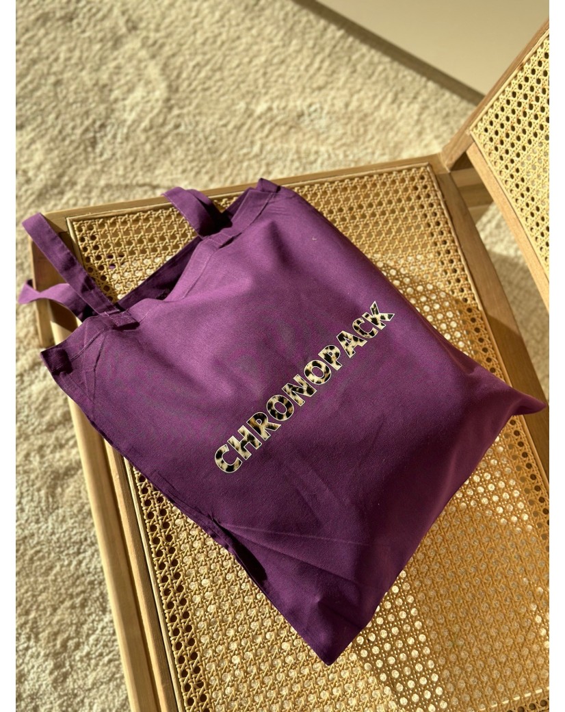 SAC PARIS - MAUVE (38x42cm)