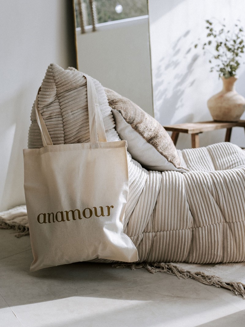 SAC PARIS - NATUREL (38x42cm)