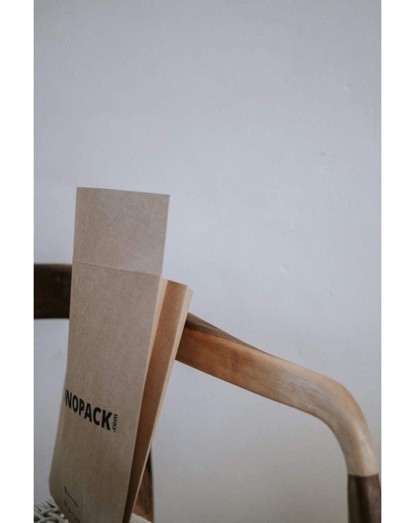 Extra starker wiederverschließbarer Kraftpapier-Versandbeutel Mango S (25x5x29cm)