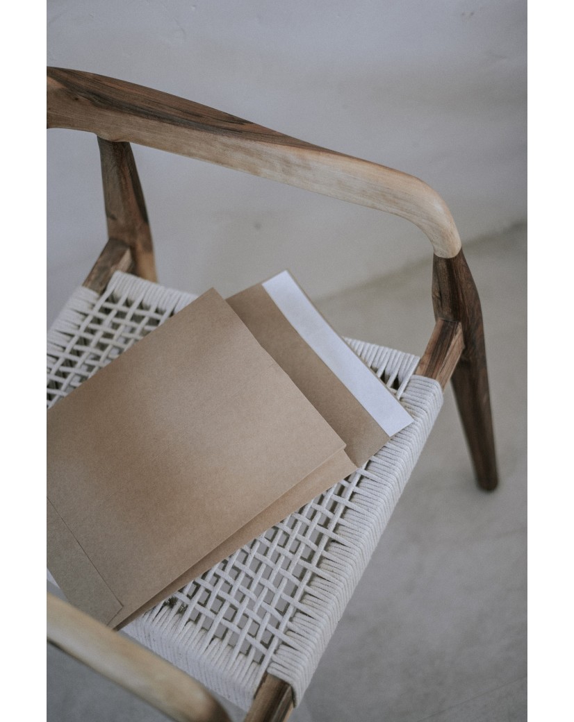 Extra starker wiederverschließbarer Kraftpapier-Versandbeutel Mango S (25x5x29cm)