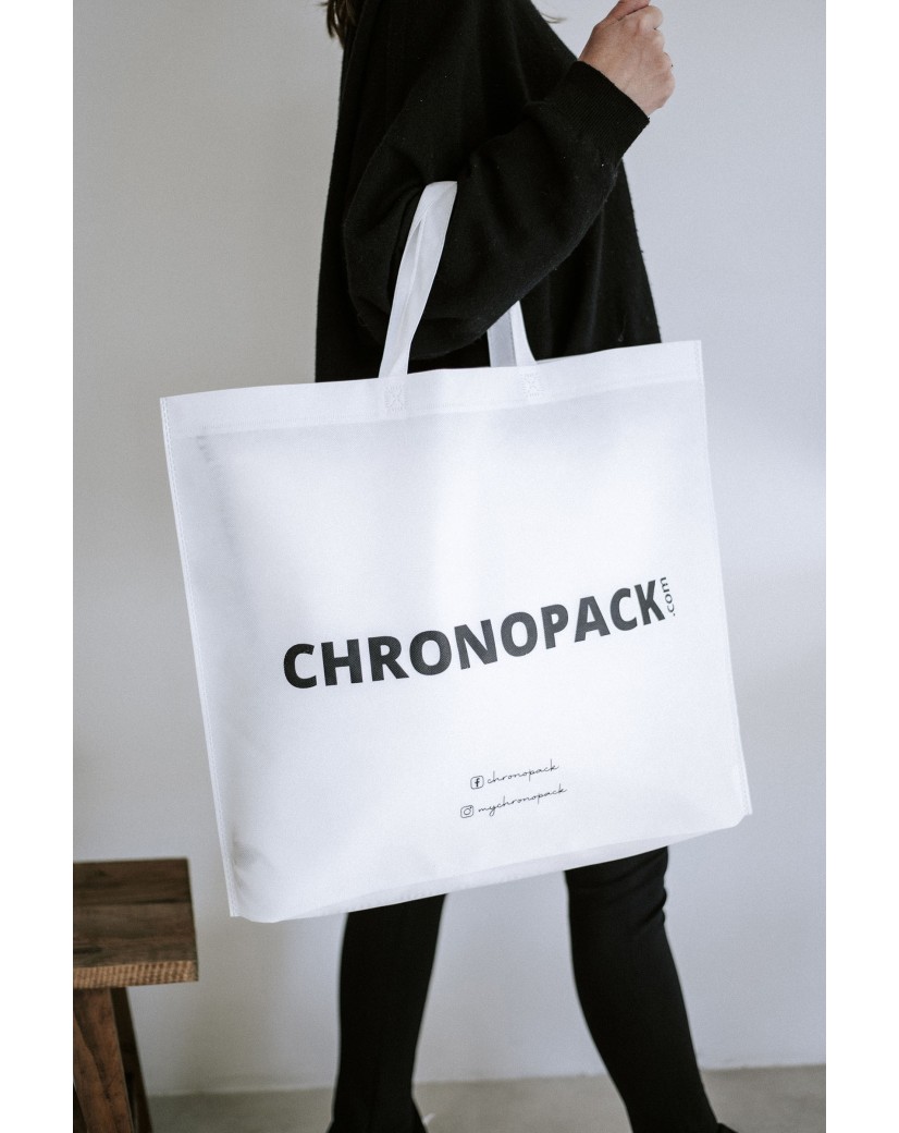 SAC MARSEILLE BLANC - L (55x10x45cm)