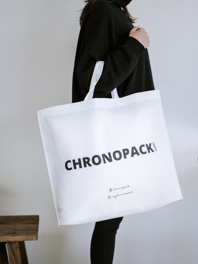 SAC MARSEILLE BLANC - L (55x10x45cm)