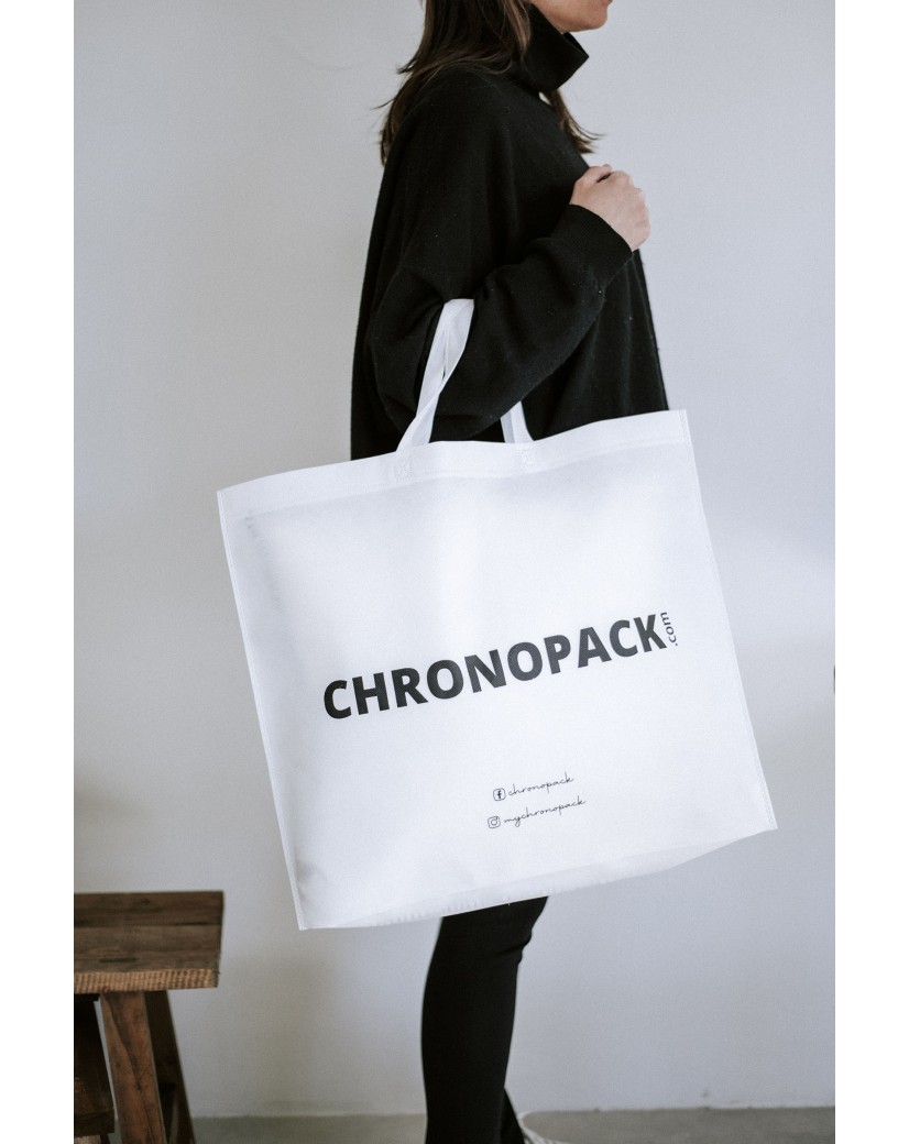 SAC MARSEILLE BLANC - L (55x10x45cm)