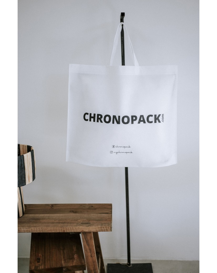 SAC MARSEILLE BLANC - L (55x10x45cm)
