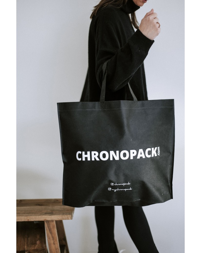 SAC MARSEILLE NOIR - L (55x10x45cm)
