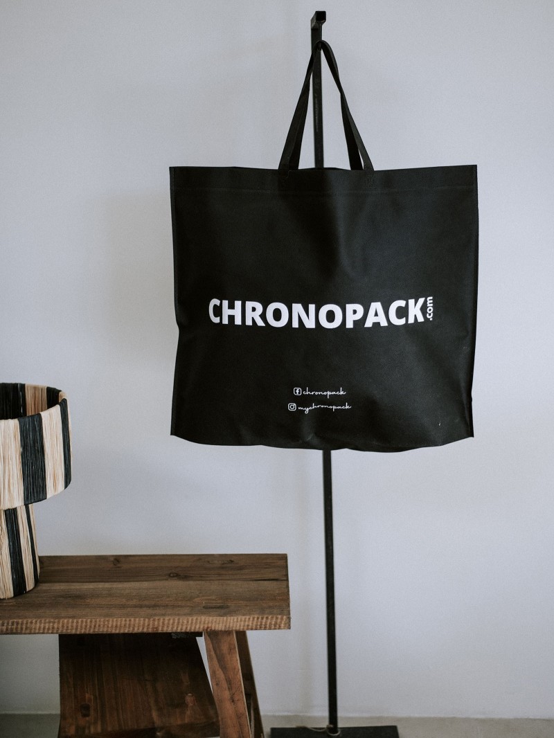 SAC MARSEILLE NOIR - L (55x10x45cm)