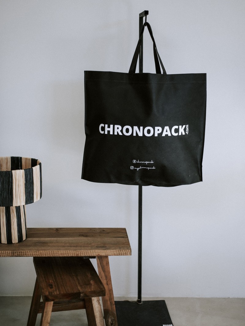 SAC MARSEILLE NOIR - L (55x10x45cm)