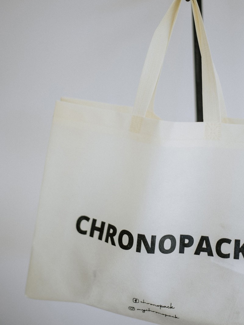 Sac tissu beige personnalisé pas cher et respectueux de l'environnement