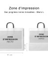 Sac Kraft Blanc L Horizontal – Pratique, Sobre et Personnalisable