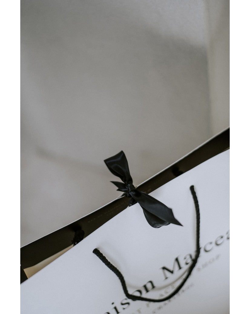 Luxe papieren tas "Monaco"- 100% gepersonaliseerd - M (35x12x25 cm)