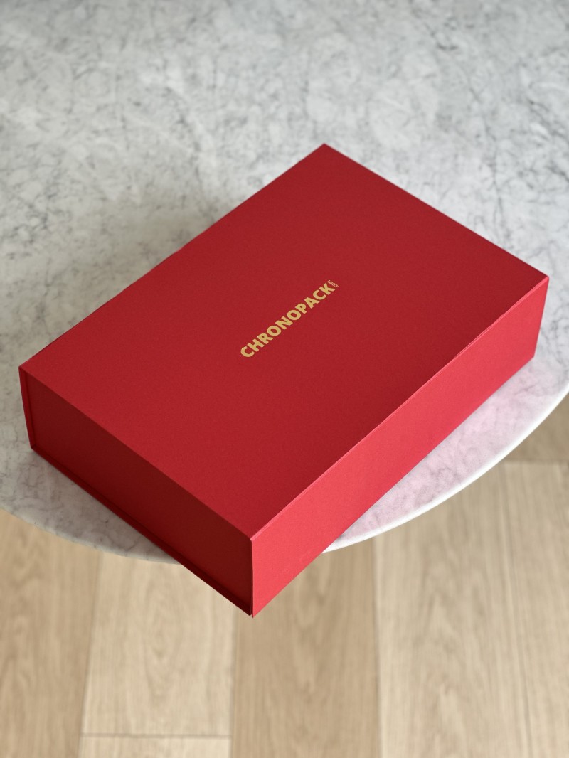 Boîte aimantée - Votre logo à chaud - XXL