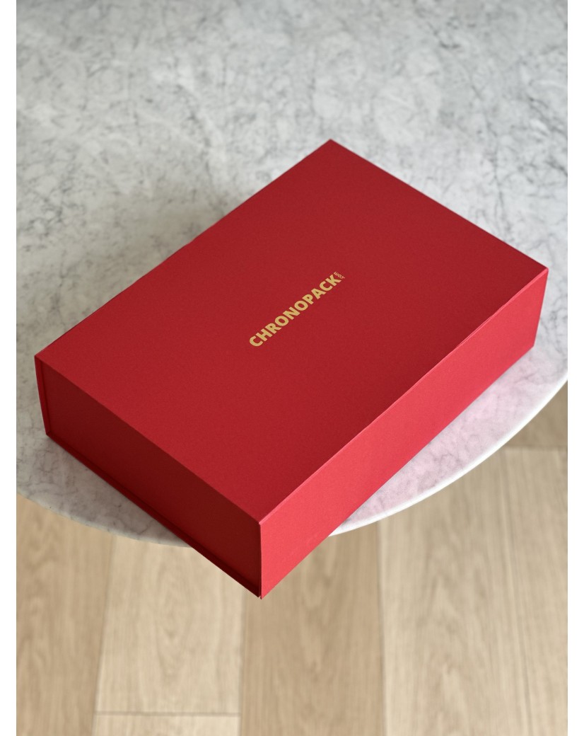 Boîte aimantée - Votre logo à chaud - XXL