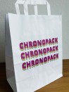 Moonpack Sacs poignées plates papier blanc XL
