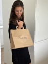 Bolsa de papel kraft personalizable 26x14x32cm a partir de 70 EUR por 200 bolsas