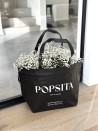 Sac Non Tissé Personnalisé Noir – Cabas Publicitaire modèle Nice L | Moonpack