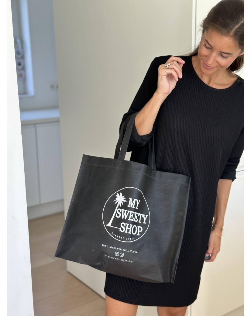 SAC MARSEILLE NOIR - M (45x10x35cm)
