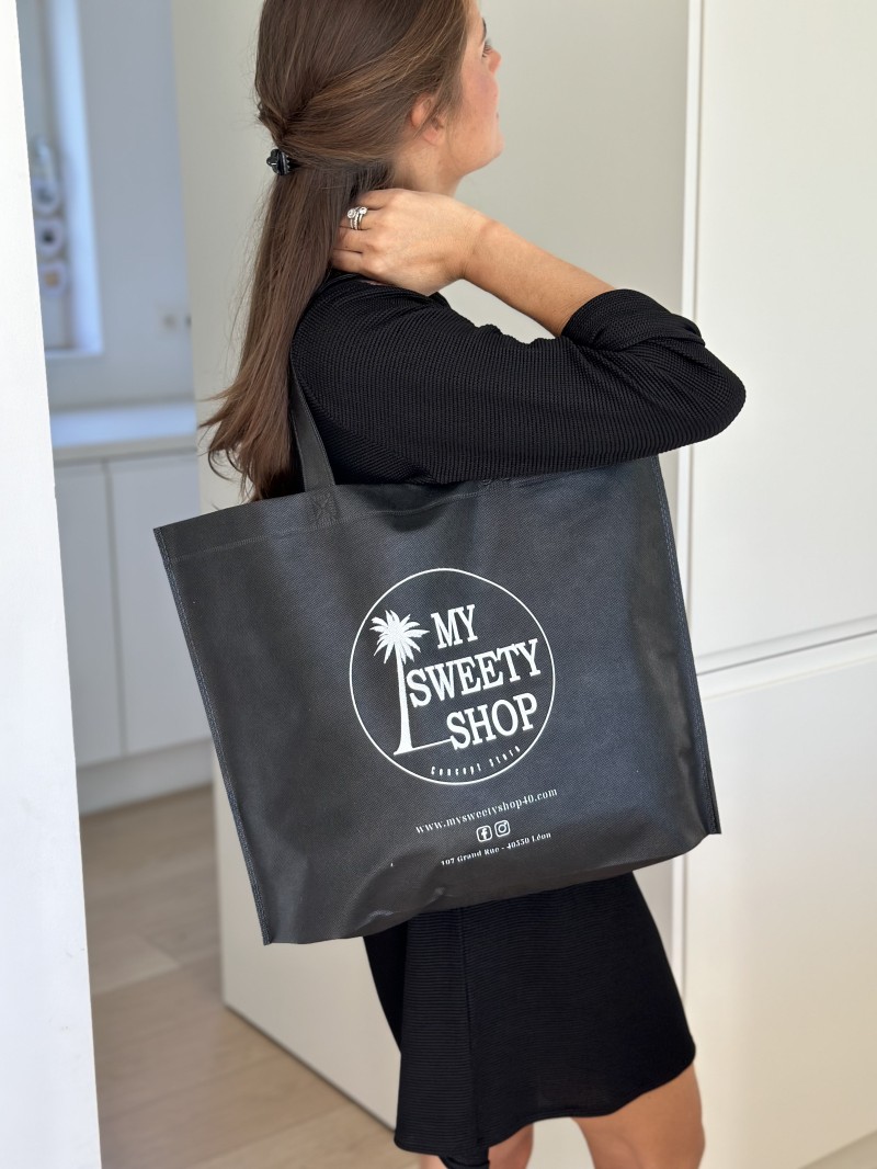 SAC MARSEILLE NOIR - M (45x10x35cm)