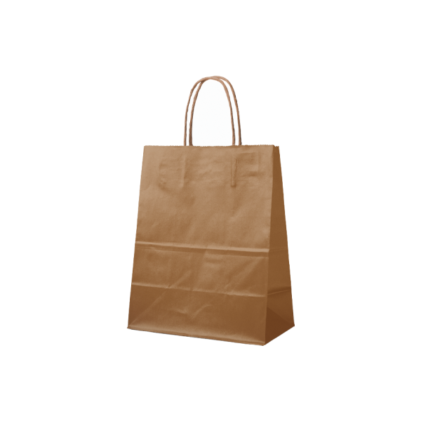 Paper Bags – Bronze S (18x8x22cm)