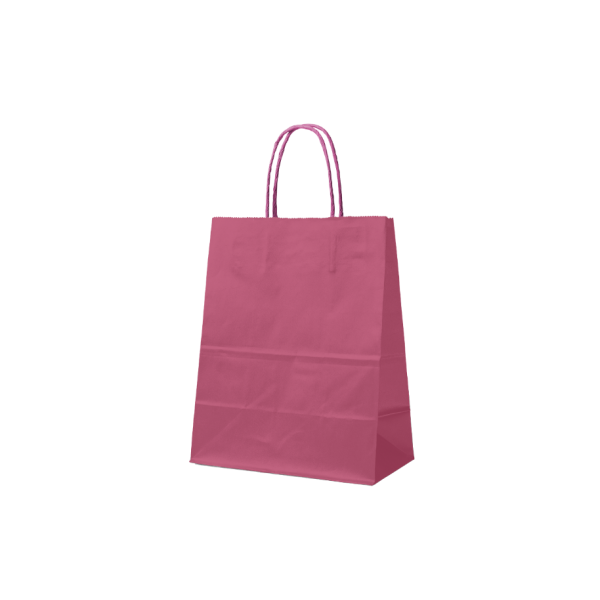 Bolsas de papel – Rojo aterciopelado S (18x8x22cm)