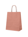 Paper Bag Apricot M (22x10x31cm)