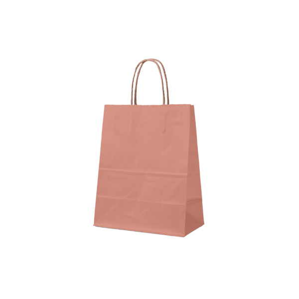 Tas met gedraaid handvat - Abrikoos S