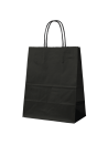 Paper Bag Black M (22x10x31cm)