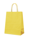 Bolsa de papel Amarilla L (32x12x41cm)
