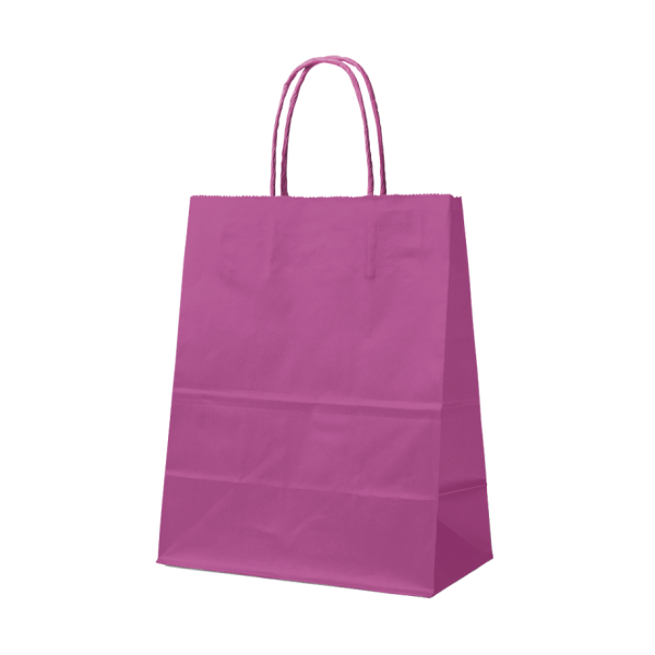 Paper Bag Pink L (32x12x41cm)