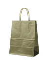 SAC PAPIER DORÉ M (22x10x31cm)