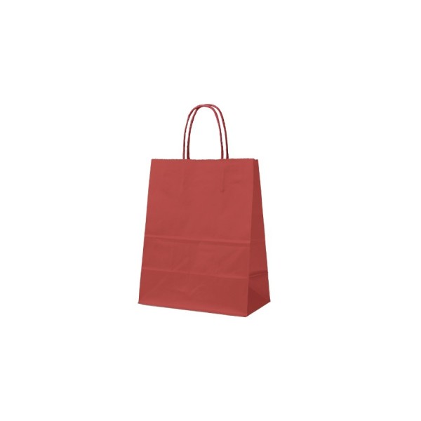 Papiertüte – Rot XS (14x8x21cm)