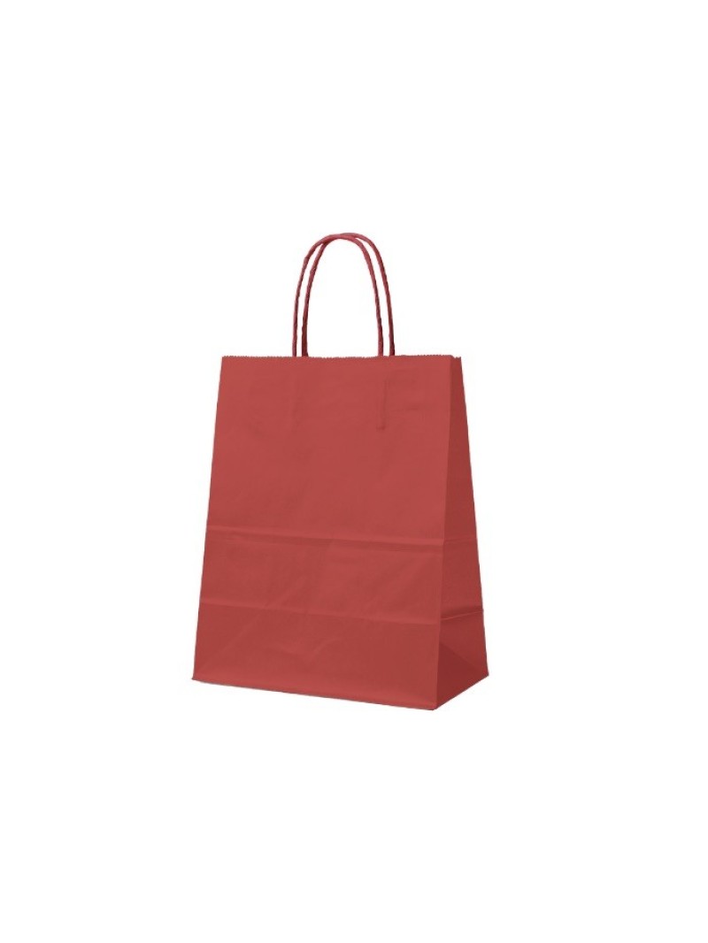 Papiertüte – Rot XS (14x8x21cm)