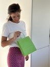 Sacs papier - Vert S (18x8x22cm)