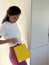 Paper Bags – Yellow S (18x8x22cm)