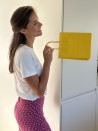 Sacs papier - Jaune S (18x8x22cm)