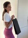 Bolsa marrón personalizable para 1 botella, entrega urgente y precio económico.