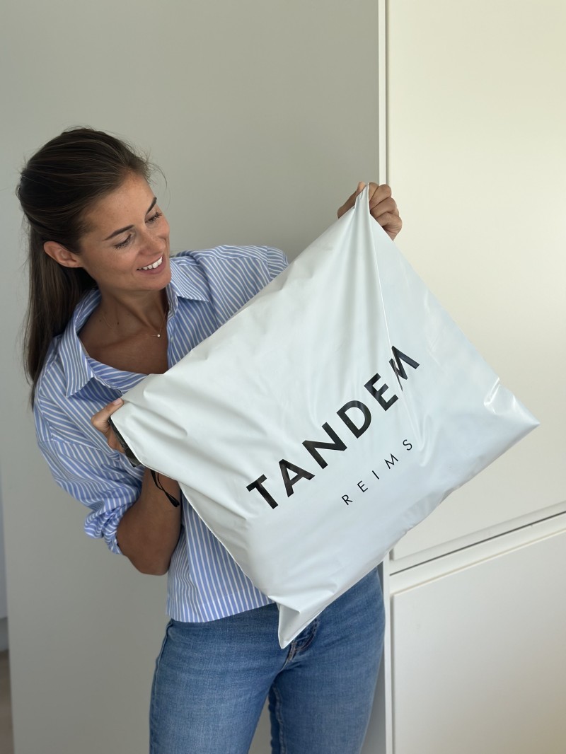 Pochette Eshop - Blanc L (50x46cm)