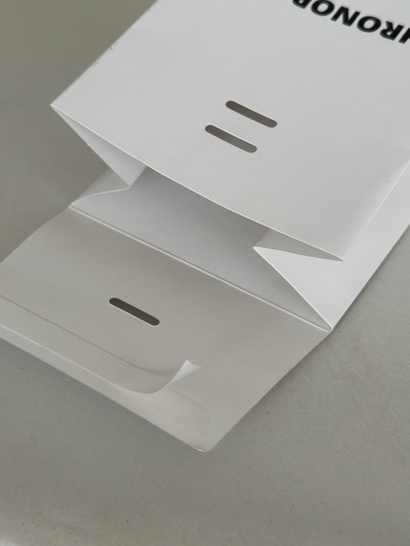 Geschenktüte - PRESTIGE – WEIß S (12x8x20cm)