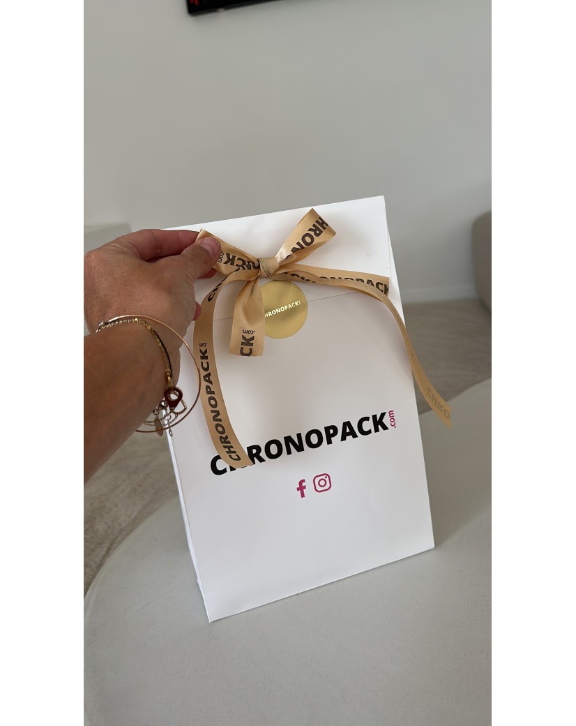 Geschenktüte - PRESTIGE  - WEISS M
