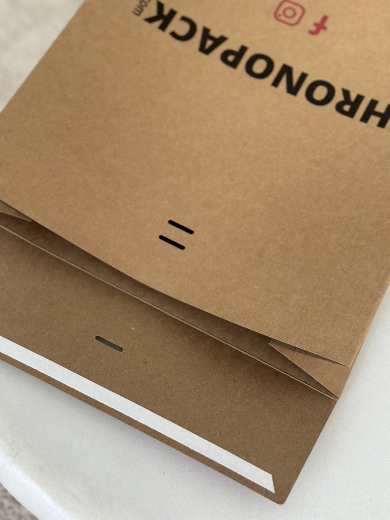 Geschenktüte - PRESTIGE – KRAFT L (30x12x40cm)