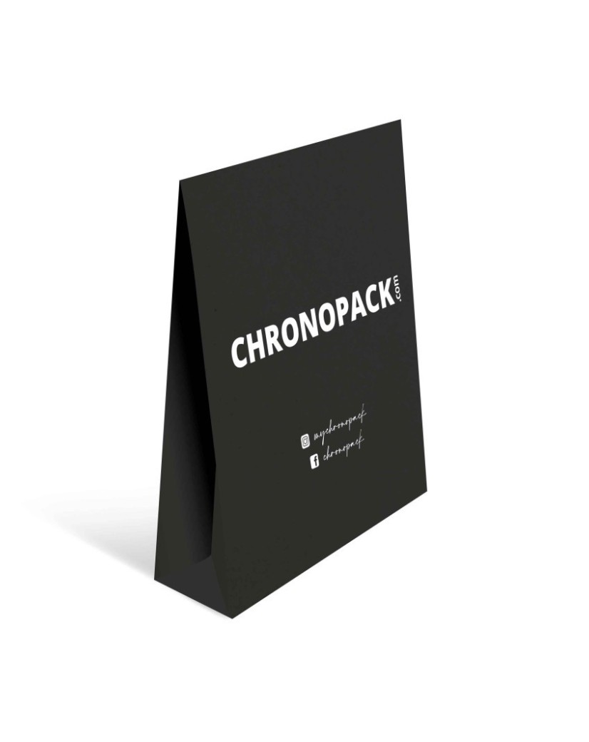 Geschenktüte - PRESTIGE – SCHWARZ XL (35x14x45cm)