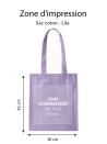 TOTEBAG "PARIJS" LILLA (38x42 cm)