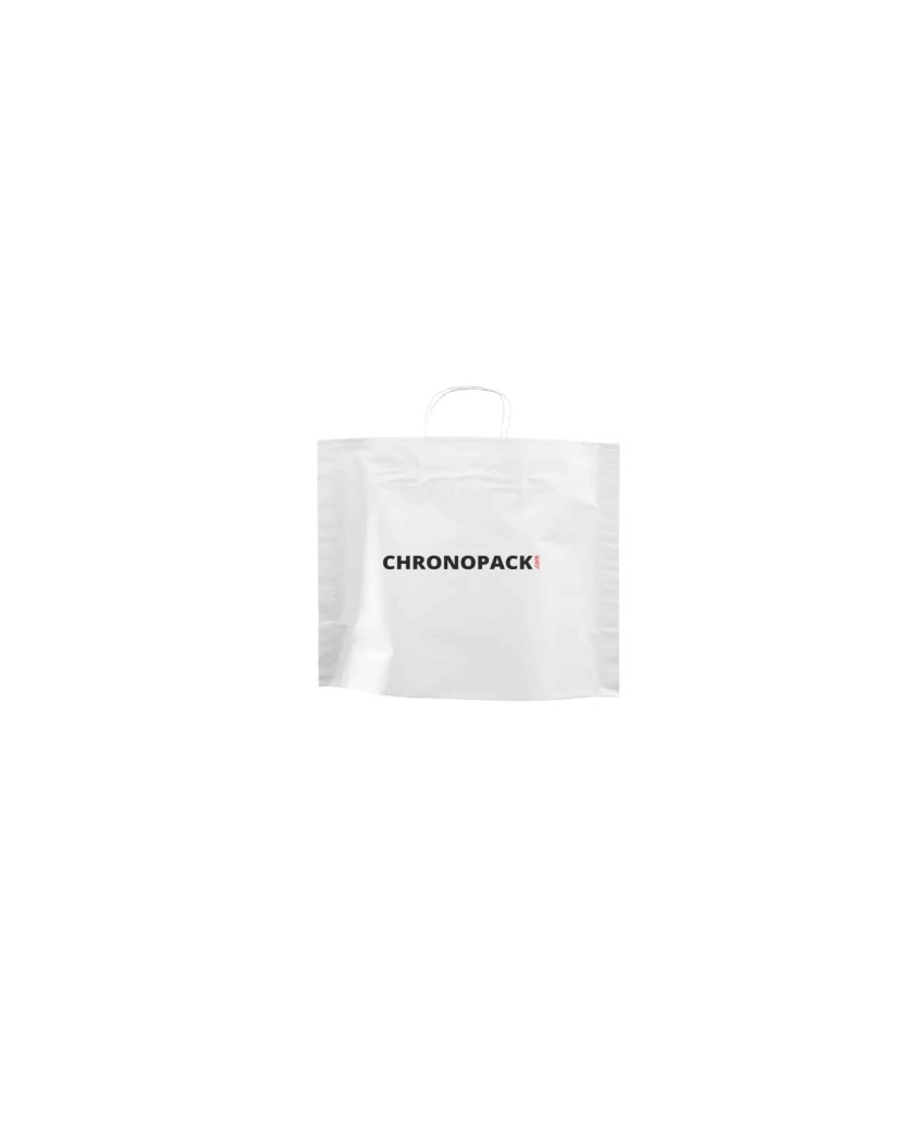 BOOT PAPIEREN TAS - WIT S (33x10x24cm)