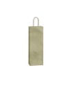 Papieren Tas – Goud 1 Fles (14x8x39cm)
