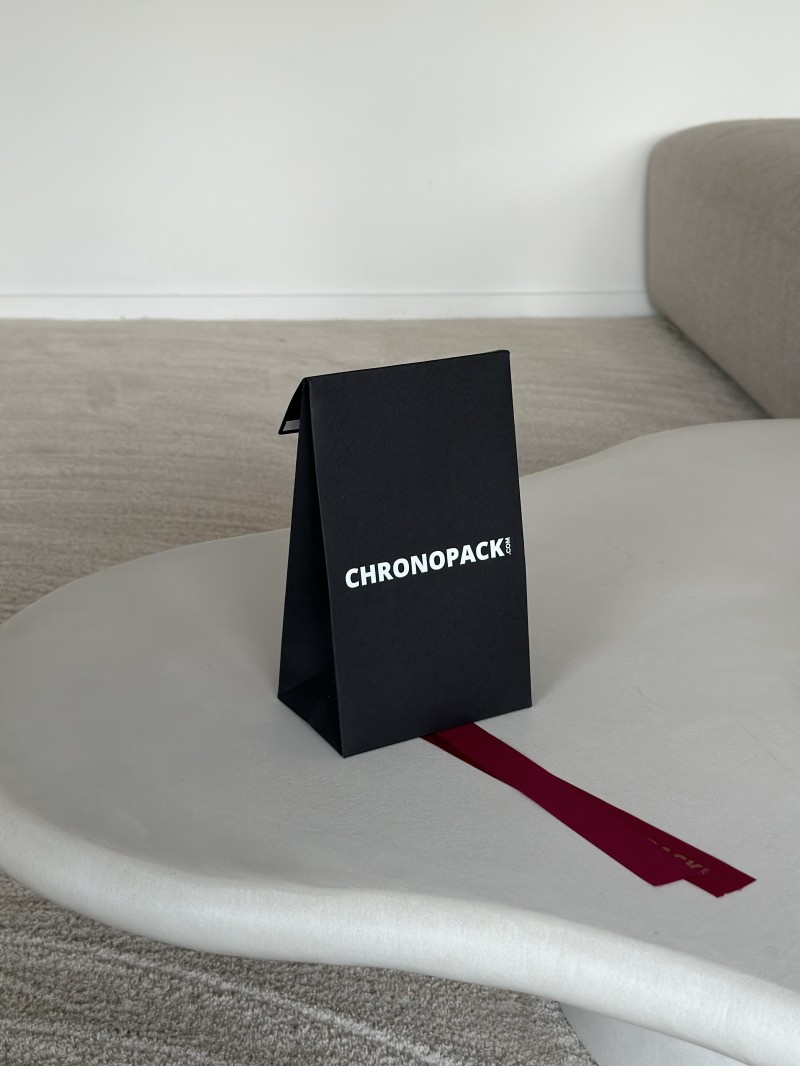 Geschenktüte - PRESTIGE – SCHWARZ S (12x8x20cm)