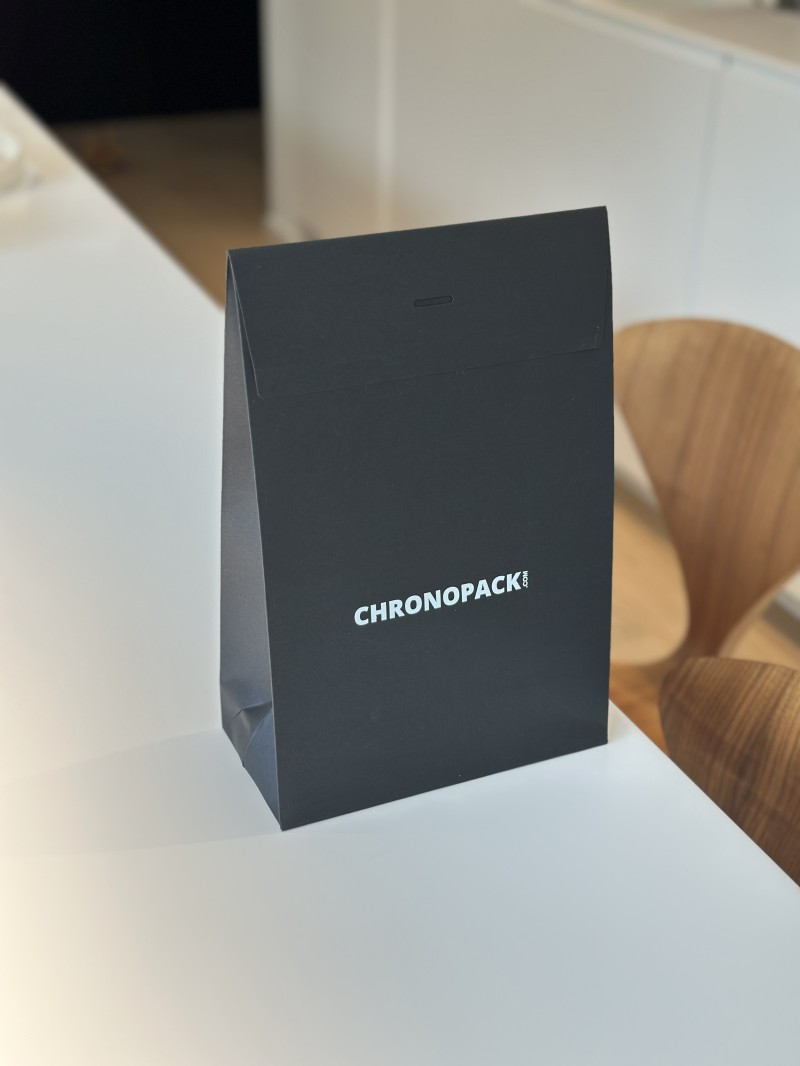 Geschenktüte - PRESTIGE – SCHWARZ S (12x8x20cm)