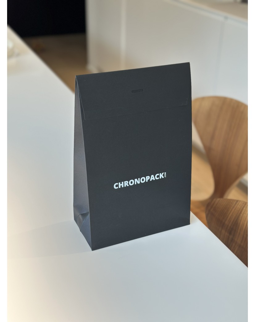 Geschenktüte - PRESTIGE – SCHWARZ S (12x8x20cm)