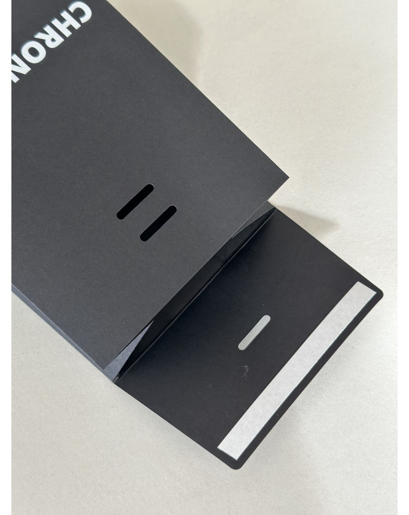 Geschenktüte - PRESTIGE – SCHWARZ S (12x8x20cm)