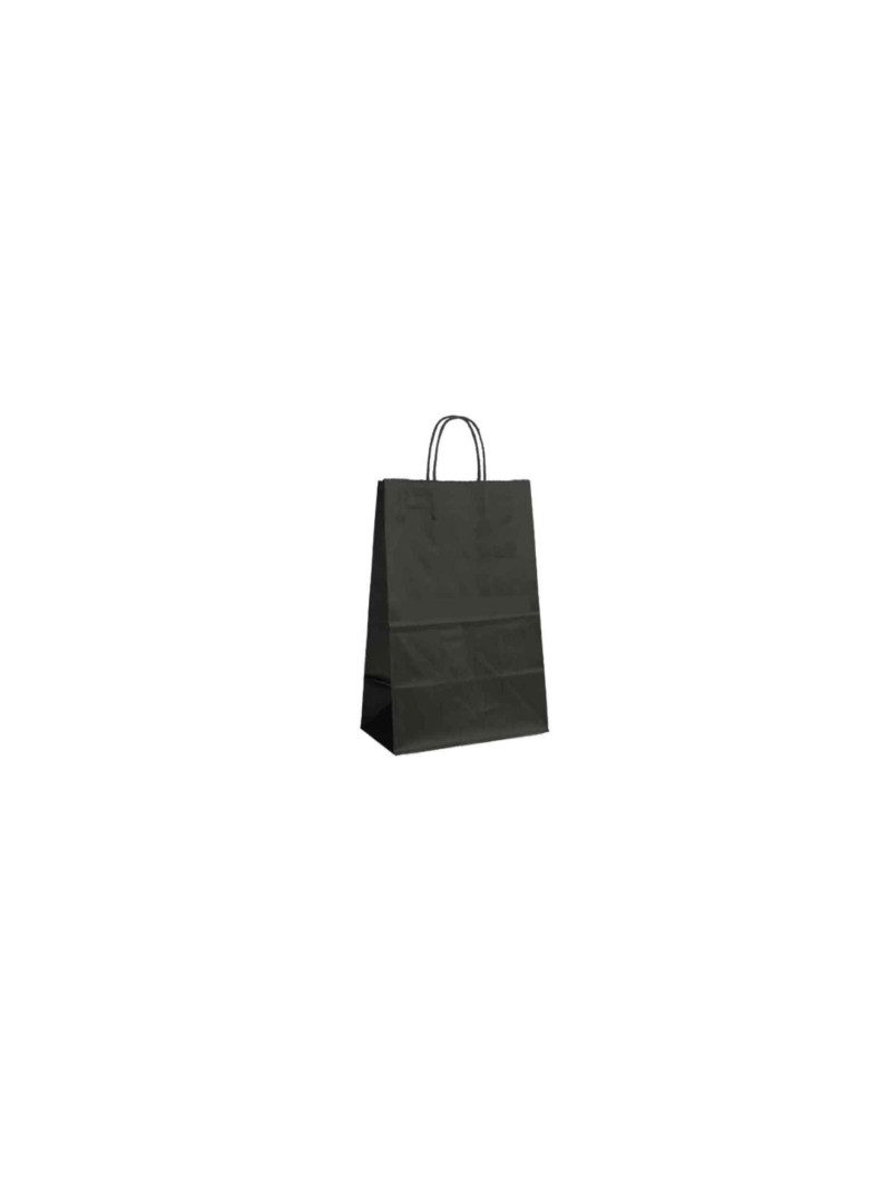 Papiertüte – Schwarz XS (14x8x21cm)