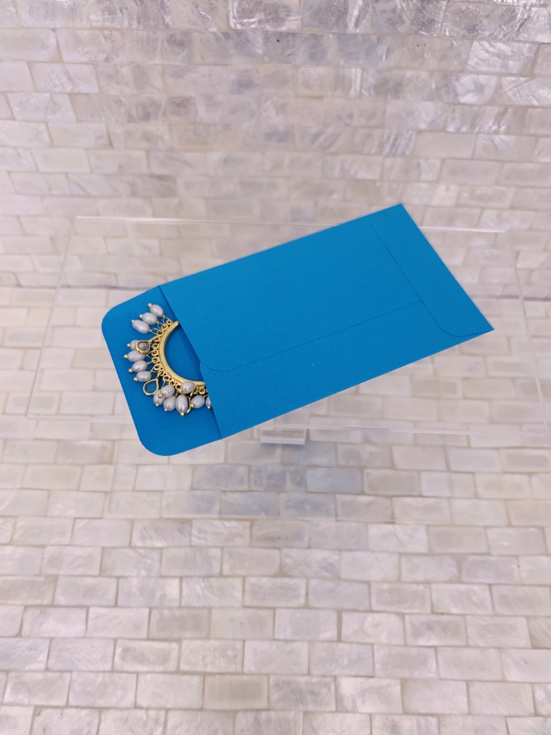 Cadeauenvelop – Blauw XS